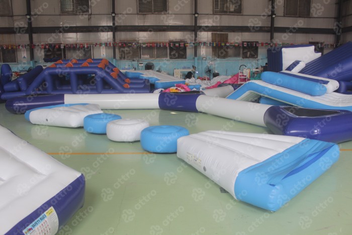 Надувной аквапарк "Спорт парк 25" 20,5*17,5*5,1 м