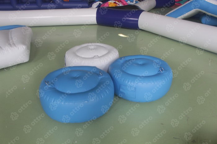 Надувной аквапарк "Спорт парк 25" 20,5*17,5*5,1 м