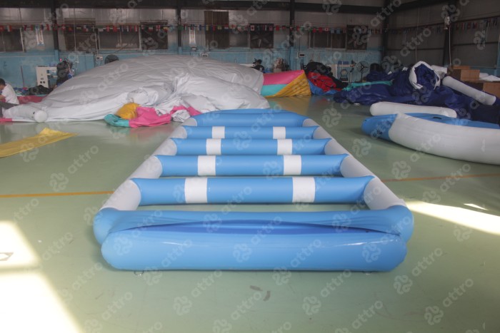 Надувной аквапарк "Спорт парк 25" 20,5*17,5*5,1 м