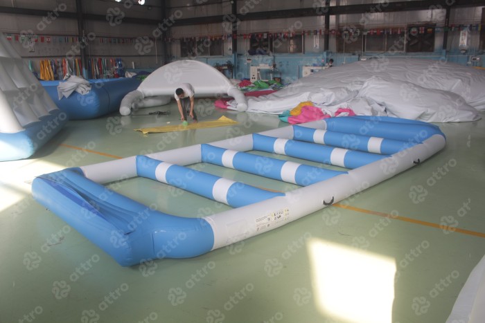 Надувной аквапарк "Спорт парк 25" 20,5*17,5*5,1 м