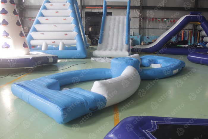 Надувной аквапарк "Спорт парк 25" 20,5*17,5*5,1 м