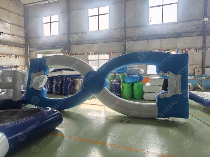 Надувной аквапарк "Спорт парк 25" 20,5*17,5*5,1 м