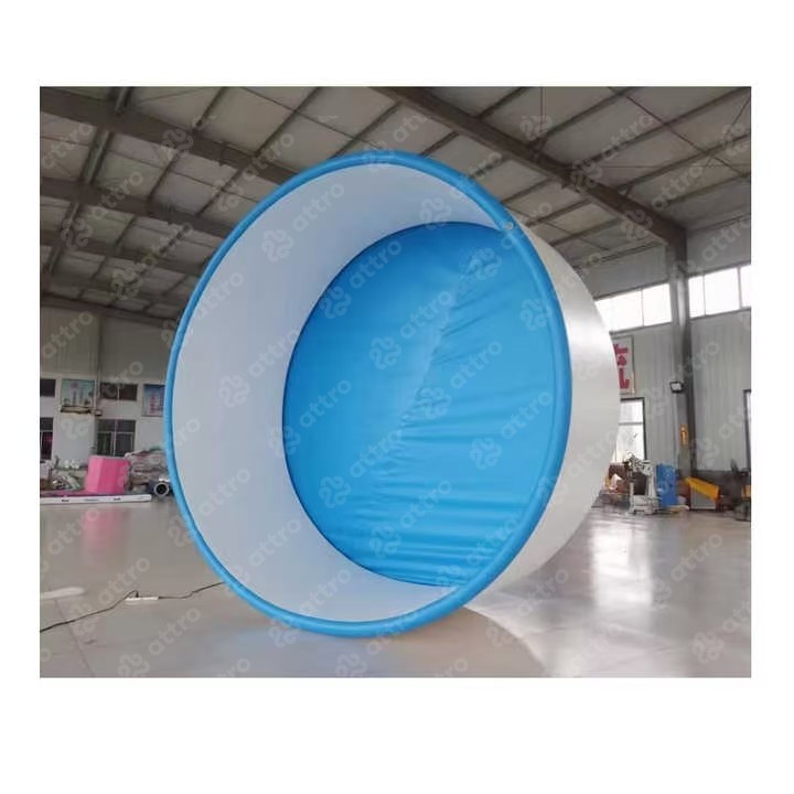 Круглый надувной бассейн из Аирдек (ipoolgo)
