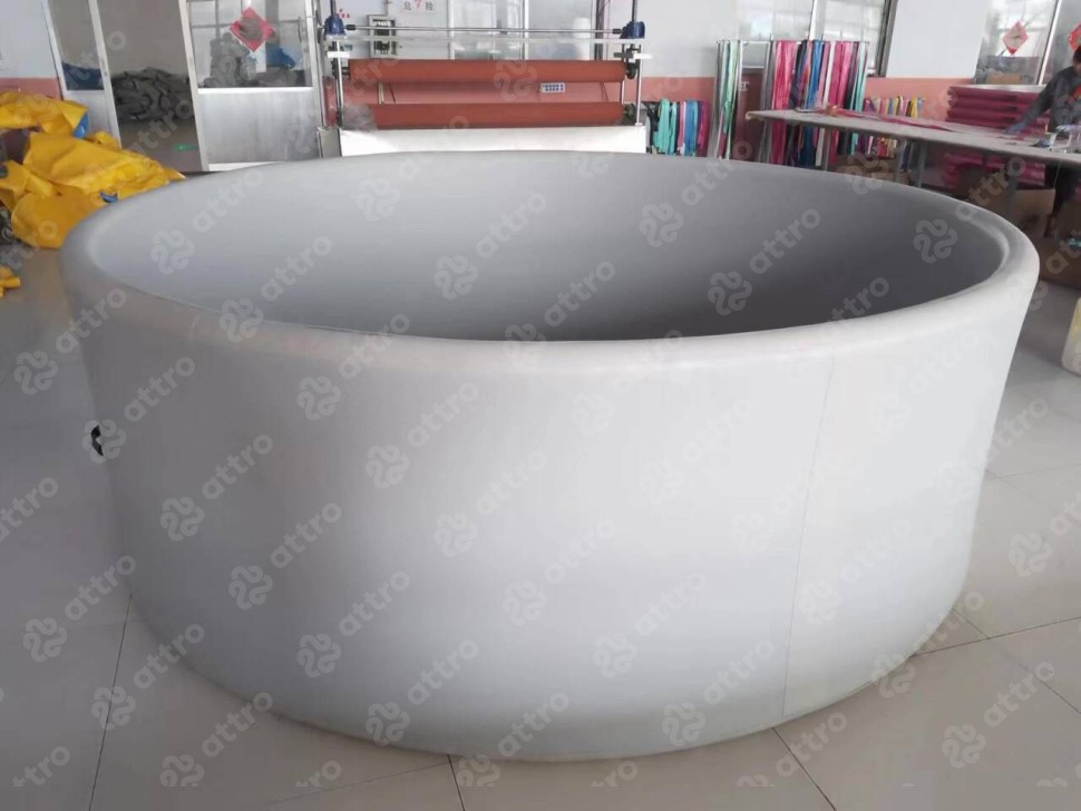 Круглый надувной бассейн из Аирдек (ipoolgo)