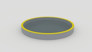 Круглый надувной бассейн из Аирдек (ipoolgo)