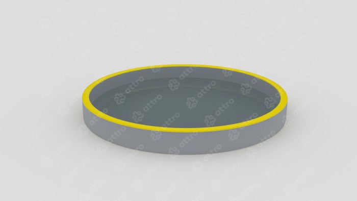 Круглый надувной бассейн из Аирдек (ipoolgo)