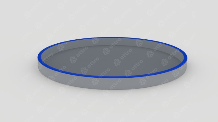 Круглый надувной бассейн из Аирдек (ipoolgo)