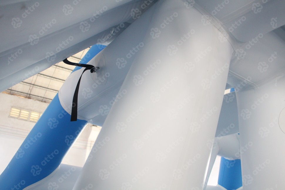 Надувная водная горка 