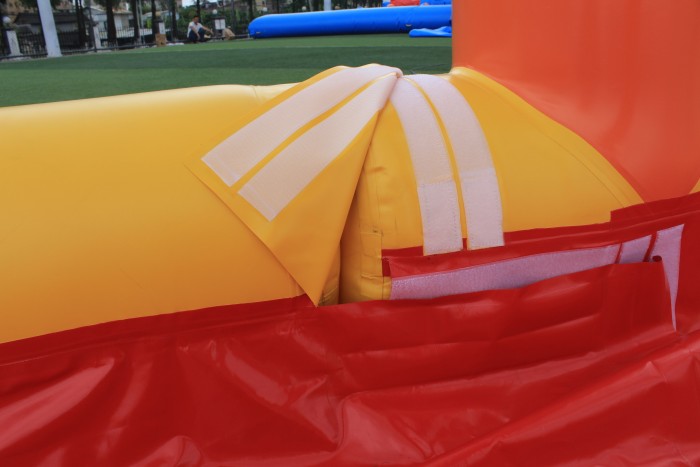 Надувная водная горка "Турбо" герметичная 2 полосы