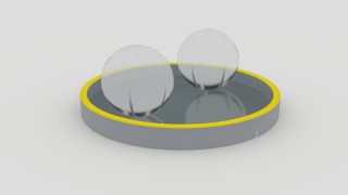 Круглый надувной бассейн с аквазорбами из Аирдек (ipoolgo)