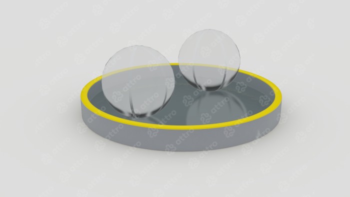 Круглый надувной бассейн с аквазорбами из Аирдек (ipoolgo)