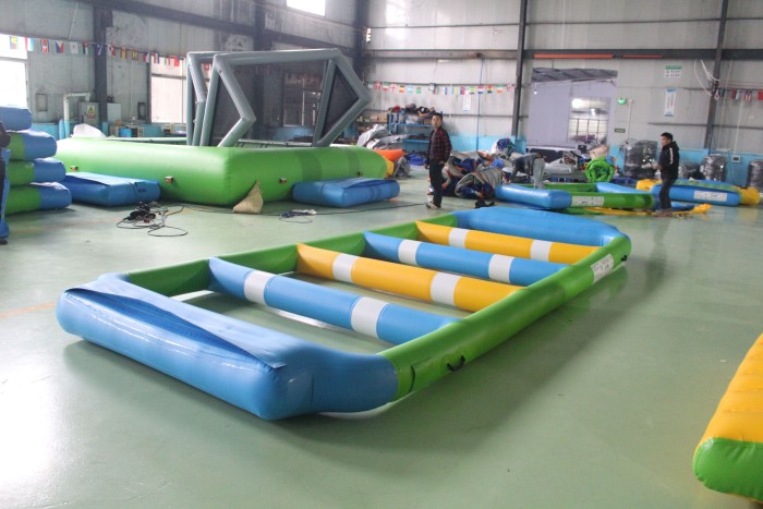 Надувной аквапарк "Спорт парк 65" 36*28*3 м