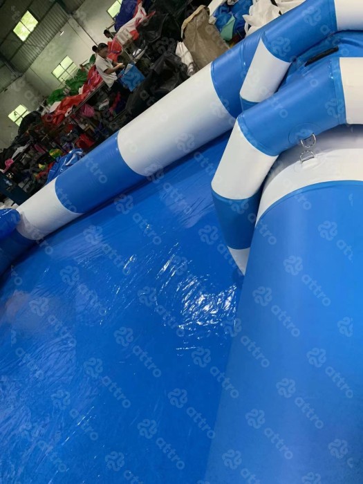 Надувной аквапарк "Осьминог на волнах" 13*7*8 м