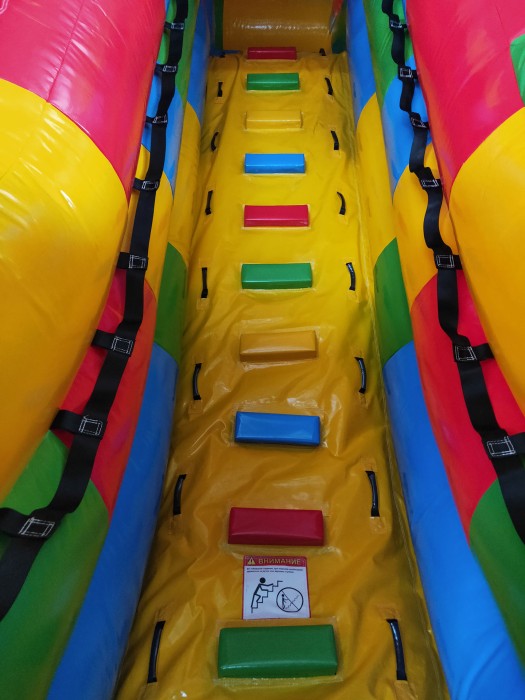 Надувной батут "Конструктор" 10*7*7,5 м