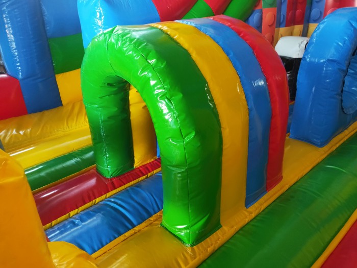 Надувной батут "Конструктор" 10*7*7,5 м