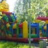 Надувной батут "Конструктор" 10*7*7,5 м