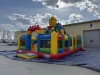 Надувной батут "Конструктор" 10*7*7,5 м