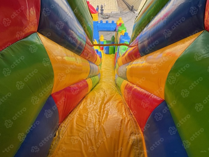 Надувной батут "Конструктор" 10*7*7,5 м