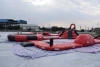 Надувной аквапарк "ATTRO-Red" 30*30*5.5 м 