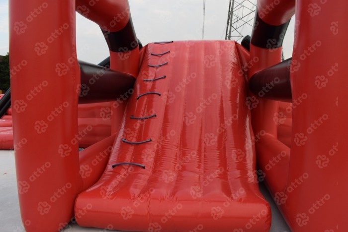 Надувной аквапарк "ATTRO-Red" 30*30*5.5 м 