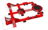 Надувной аквапарк "ATTRO-Red" 30*30*5.5 м 