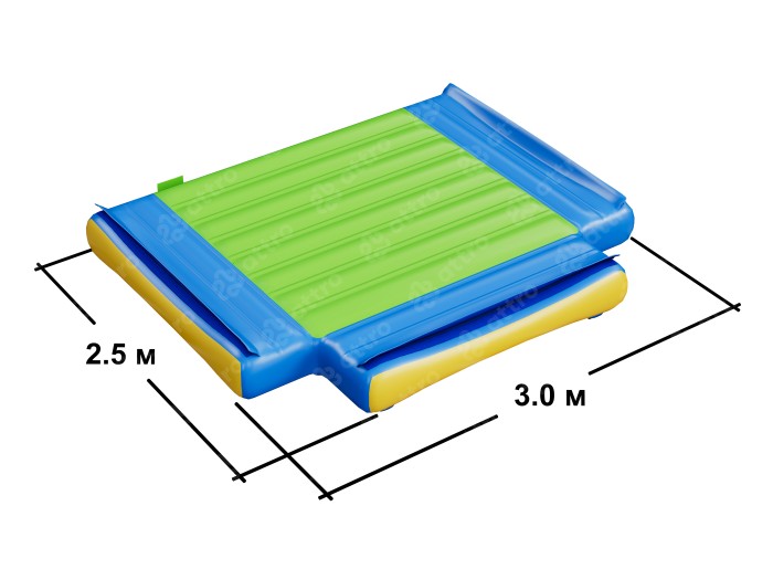 Модуль аквапарка «Т Соединитель» 3*2,5*0,3 м 