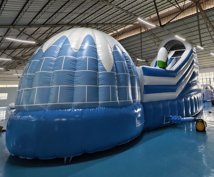 Надувной аквапарк "Северный полюс" 21*21*6 м