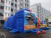 Надувная горка "Пираты" 12*9*4,2 м