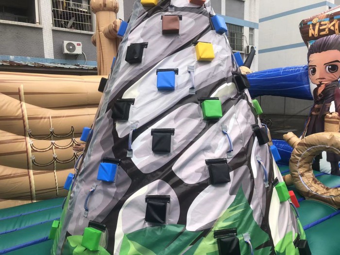 Надувная горка "Пираты" 12*9*4,2 м