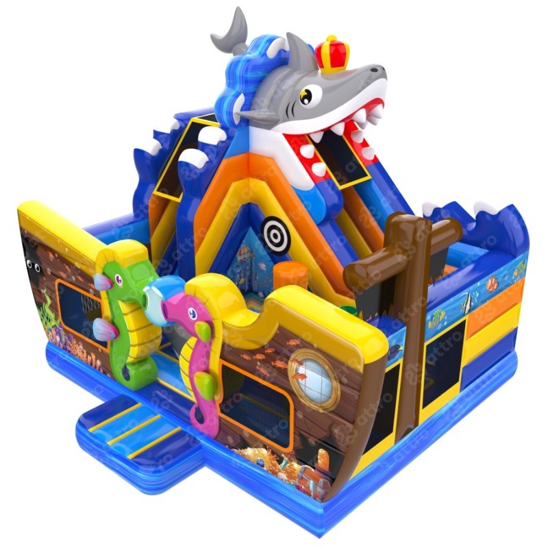Надувная горка 