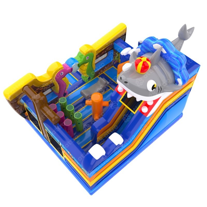 Надувная горка 