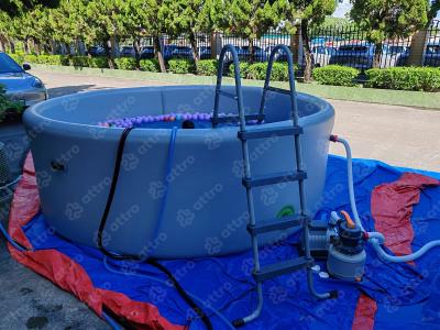 Лестница для каркасного бассейна или бассейна Аирдек (ipoolgo)
