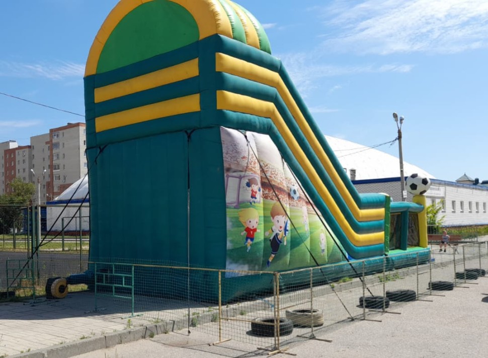 Надувная горка 