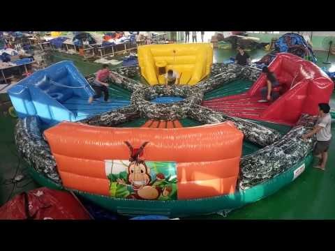 Надувная игра "Собери шарики" 9*9*1,8 м