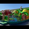 Надувная горка  "Джунгли" 13*8*8 м