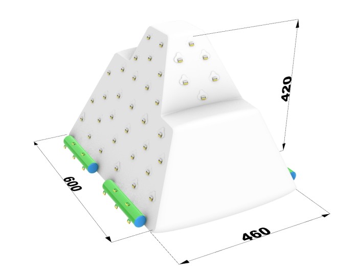 Модуль аквапарка "Айсберг" 6*4,6*4,2 м