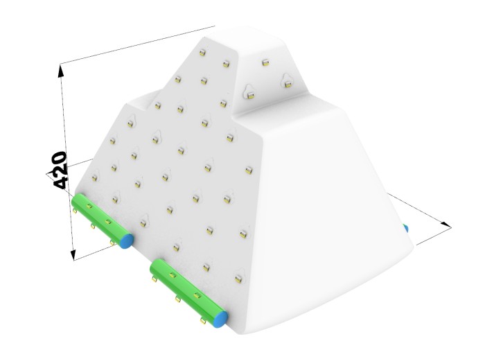 Модуль аквапарка "Айсберг" 6*4,6*4,2 м