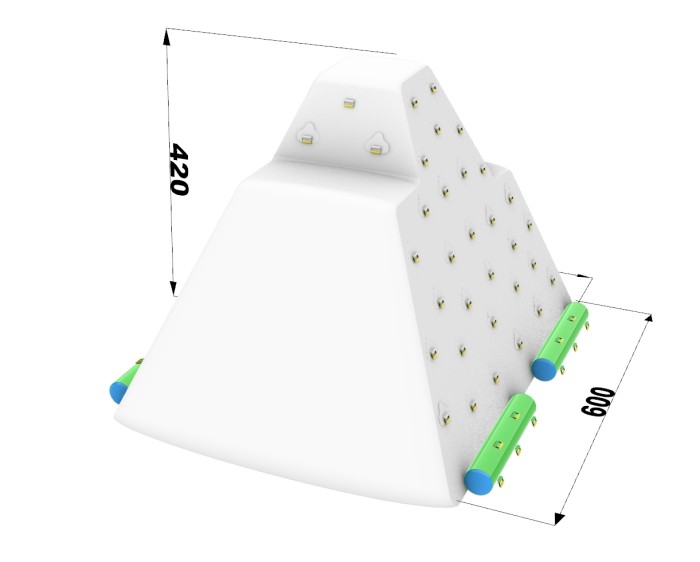 Модуль аквапарка "Айсберг" 6*4,6*4,2 м