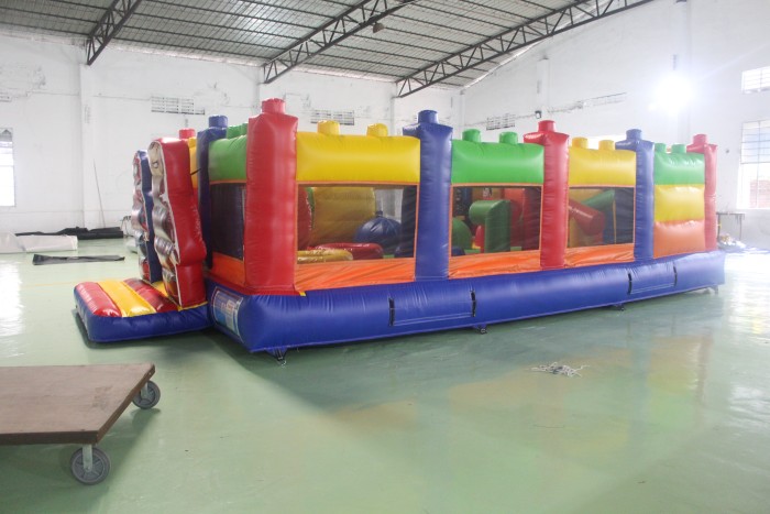 Надувной батут "Супергерои" 7*5*2,3 м