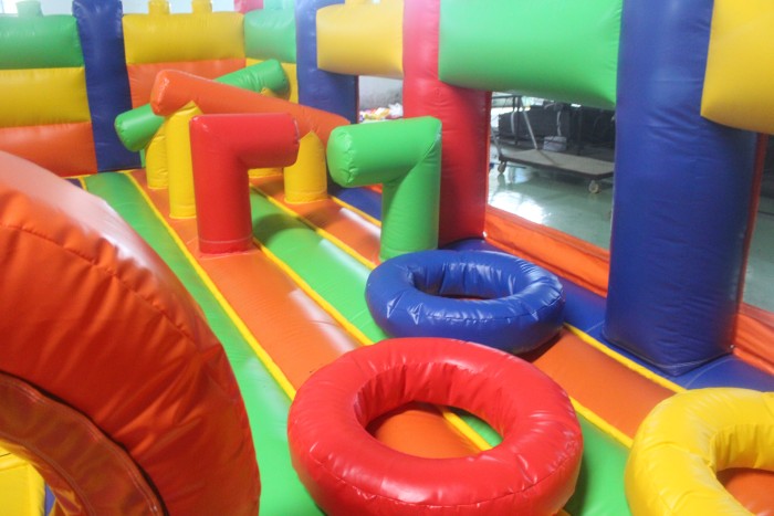 Надувной батут "Супергерои" 7*5*2,3 м