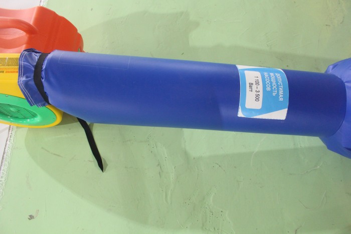 Надувной батут "Супергерои" 7*5*2,3 м