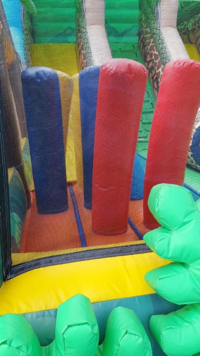 Надувной батут "Сафари" 10*6*4,15 м Б/У