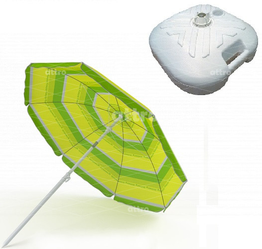 Зонт для территории вокруг батута