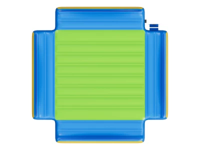 Модуль аквапарка "Узел 4х" 3*3*0,3 м