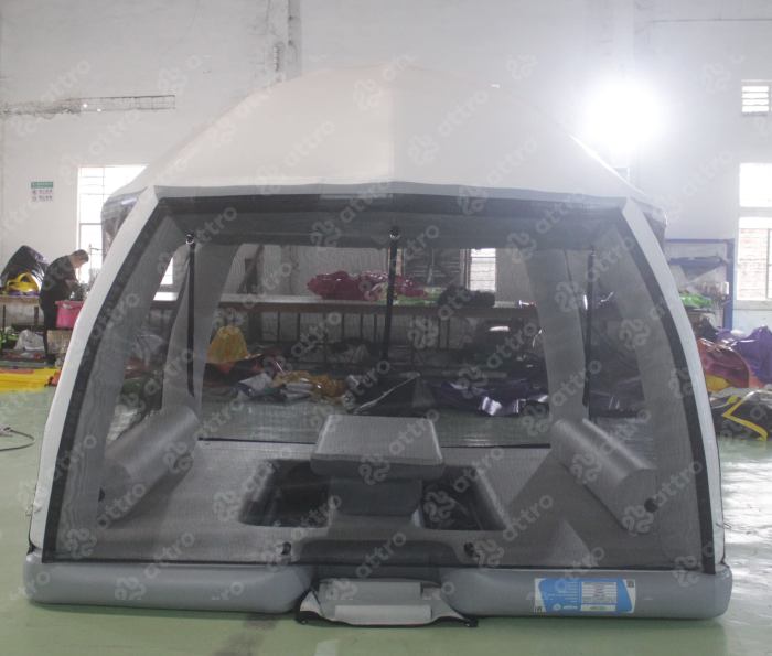 Надувная палатка на воду  2,9*2,9*2,4 м