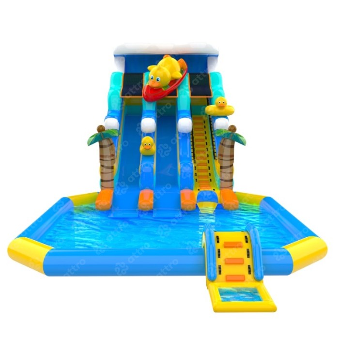 Надувной аквапарк "На волне" 15*8*6,7 м