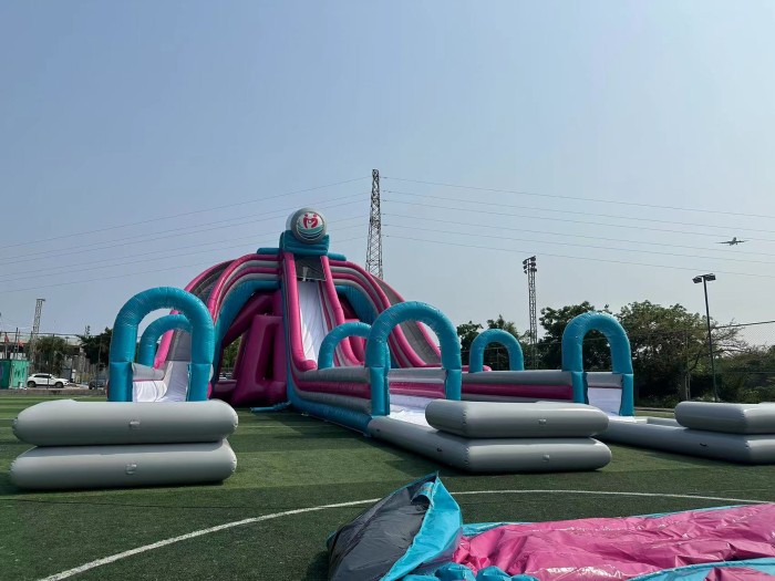 Водная надувная горка "Триппо" 35*15*14 м