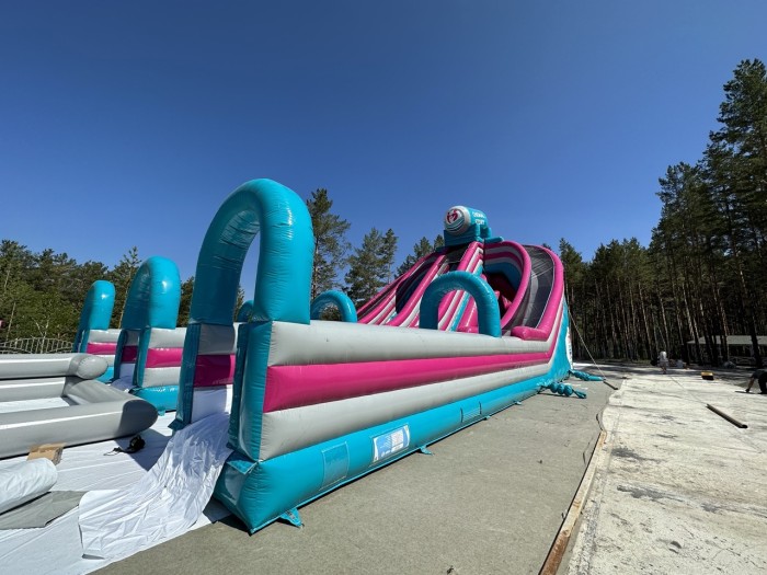 Водная надувная горка "Триппо" 35*15*14 м