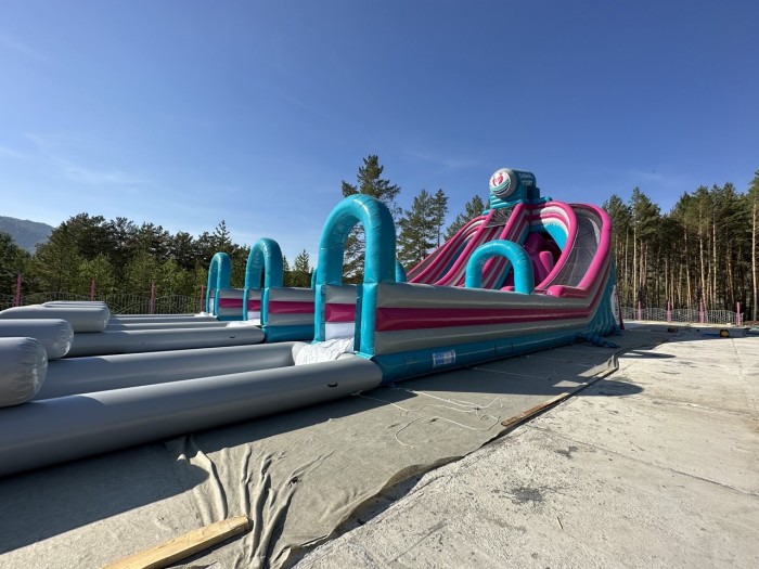 Водная надувная горка "Триппо" 35*15*14 м