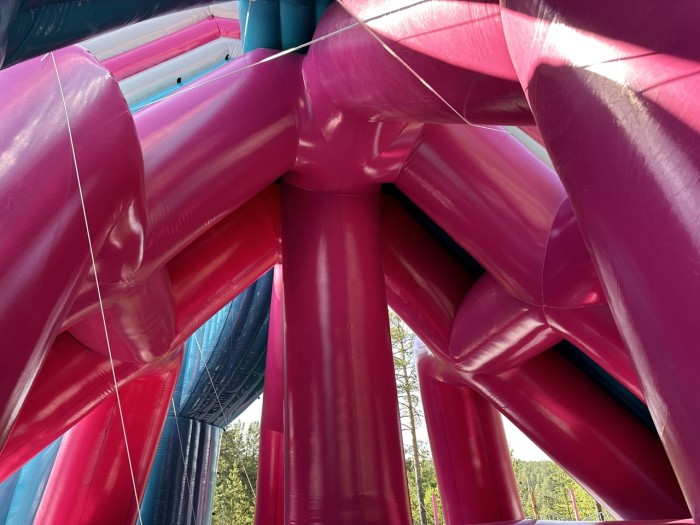 Водная надувная горка "Триппо" 35*15*14 м